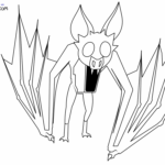 Raskrasil.com-Coloring-Page-99-Nights-in-the-Forest-The-Bat