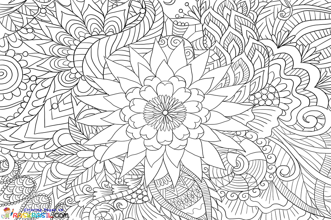 Raskrasil.com-Flowers-Mandala-Coloring-Page-1