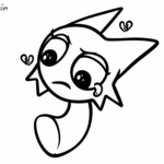 Dibujos de Sprunki Corruptbox para Colorear