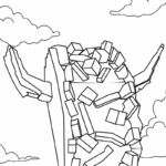 Raskrasil.com-Steal-a-Brainrot-Coloring-Page-Taco-Lucky-Block