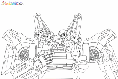 Disegni di Tobot da Colorare