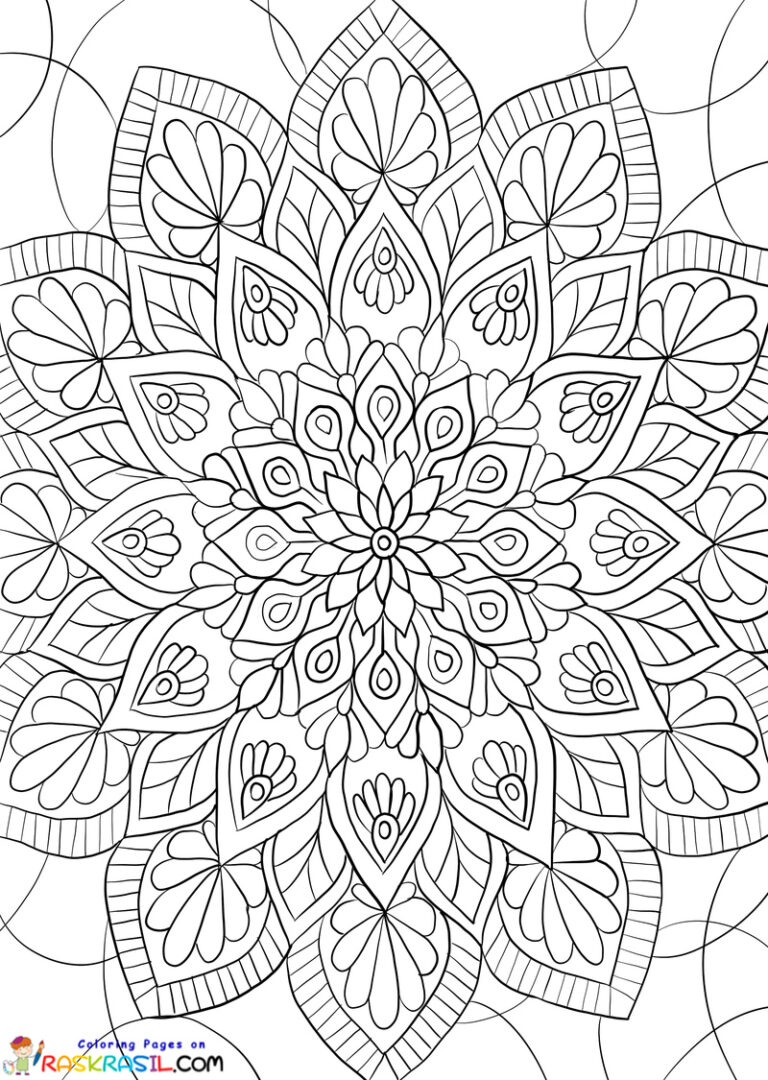 Disegni di Mandala da colorare - 100 immagini per la stampa gratuita
