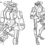 Raskrasil.com-Robots-Coloring-Pages-Combat-Military-Droid