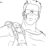 Raskrasil.com-Robots-Coloring-Pages-Terminator-T-800