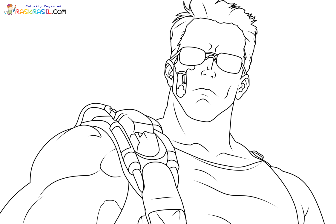 Raskrasil.com-Robots-Coloring-Pages-Terminator-T-800