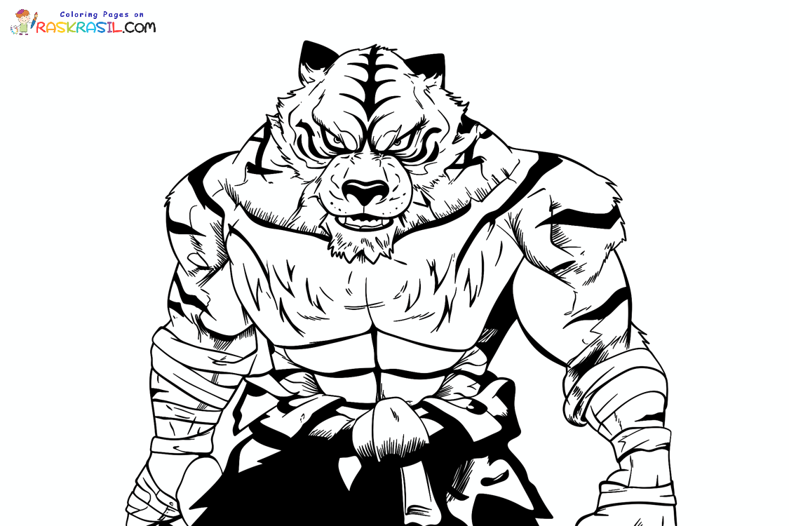 Raskrasil.com-Blox-Fruits-Coloring-Pages-Tiger-Transformation