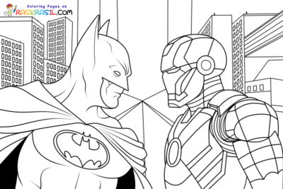 Kleurplaten Superhelden