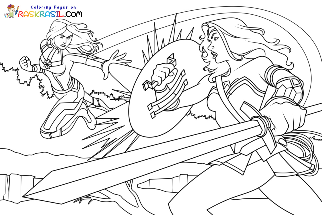 Raskrasil.com-Superheroes-Coloring-Pages-Marvel-Vs-DC