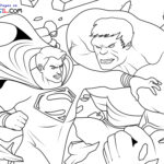 Raskrasil.com-Superheroes-Coloring-Pages-Superman-VS-Hulk