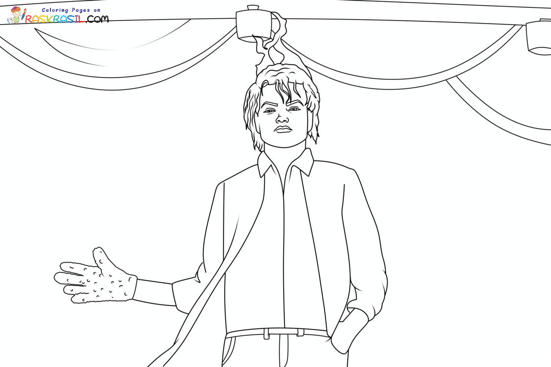 Raskrasil.com-Michael-Jackson-Coloring-Page-Pepsi-Commercial-Incident