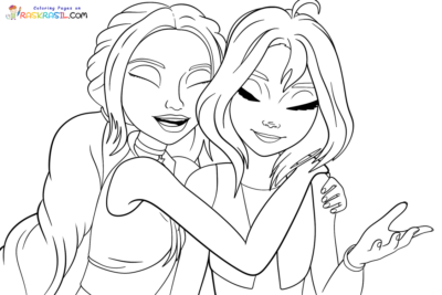 Ausmalbilder Winx Club The Magic Is Back zum Ausdrucken
