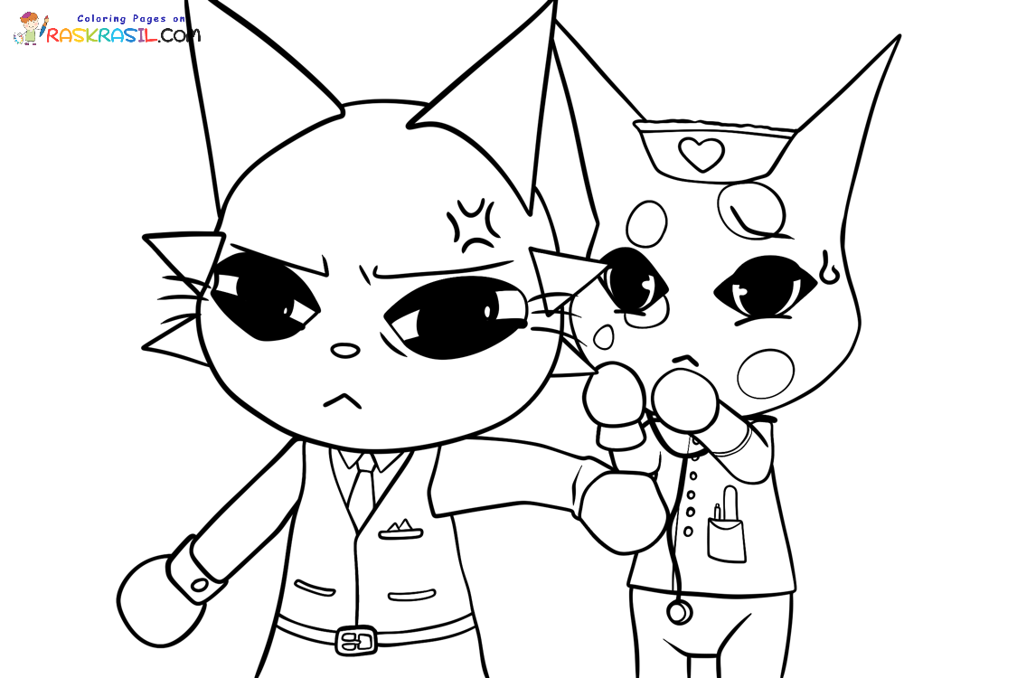 Raskrasil.com-Animal-Hospital-Coloring-Pages-Head-Nurse