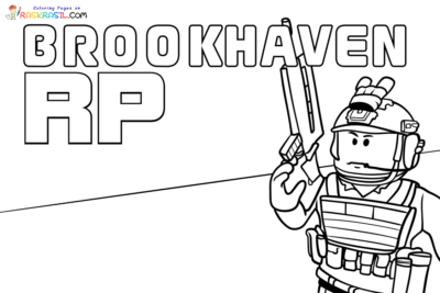 Brookhaven RP Coloring Pages | Free Printables