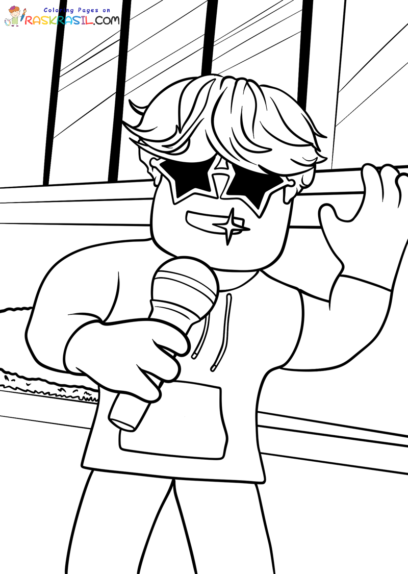 Raskrasil.com-Brookhaven-RP-Coloring-Pages-Singer