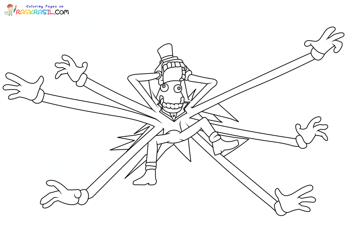 Raskrasil.com-Digital-Circus-The-Last-Act-Coloring-Page-Many-armed-Caine
