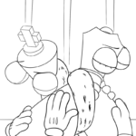 Raskrasil.com-Digital-Circus-The-Last-Act-Coloring-Page-Queenie-and-Kinger