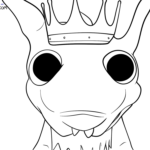 Raskrasil.com-Garten-of-Banban-9-Coloring-Page-Queen-Bouncelia