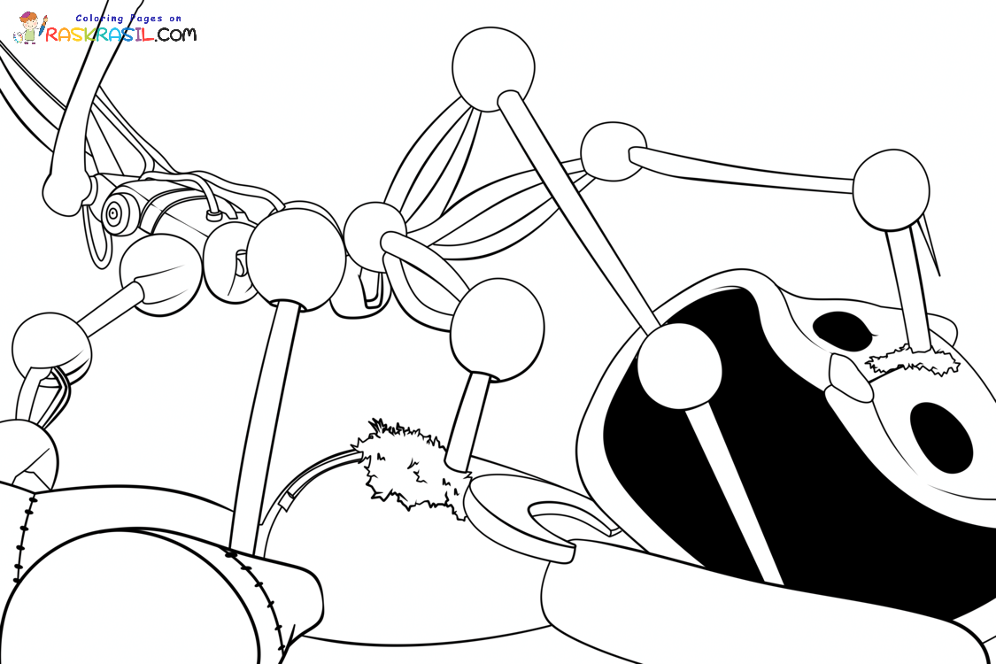 Raskrasil.com-Poppy-Playtime-5-Broken-Things-Coloring-Page-The-Prototype-and-Smiling-Critters