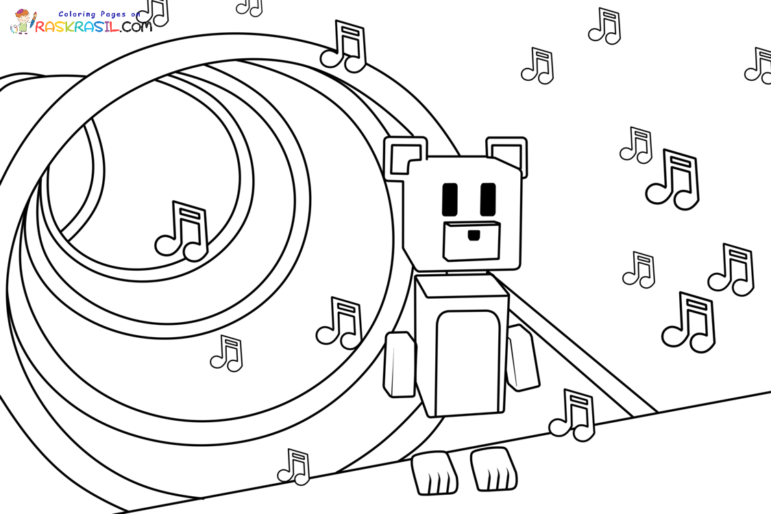 Raskrasil.com-Super-Bear-Adventure-Coloring-Pages-Giant-House