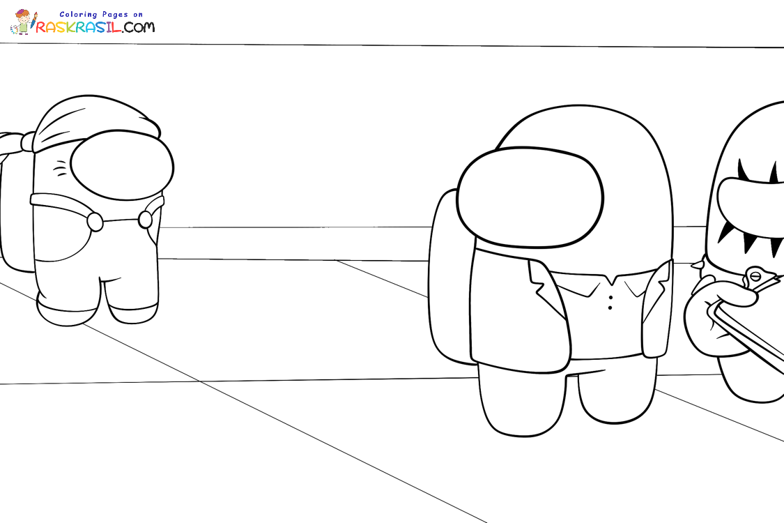 Raskrasil.com-Among-Us-TV-series-Coloring-Pages-Lime-Yellow-and-Black