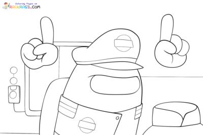 Among Us TV Series Coloring Pages | Free Printables