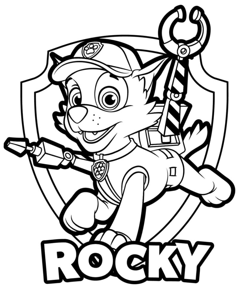 Disegni di Paw Patrol da colorare - 80 immagini per la stampa gratuita