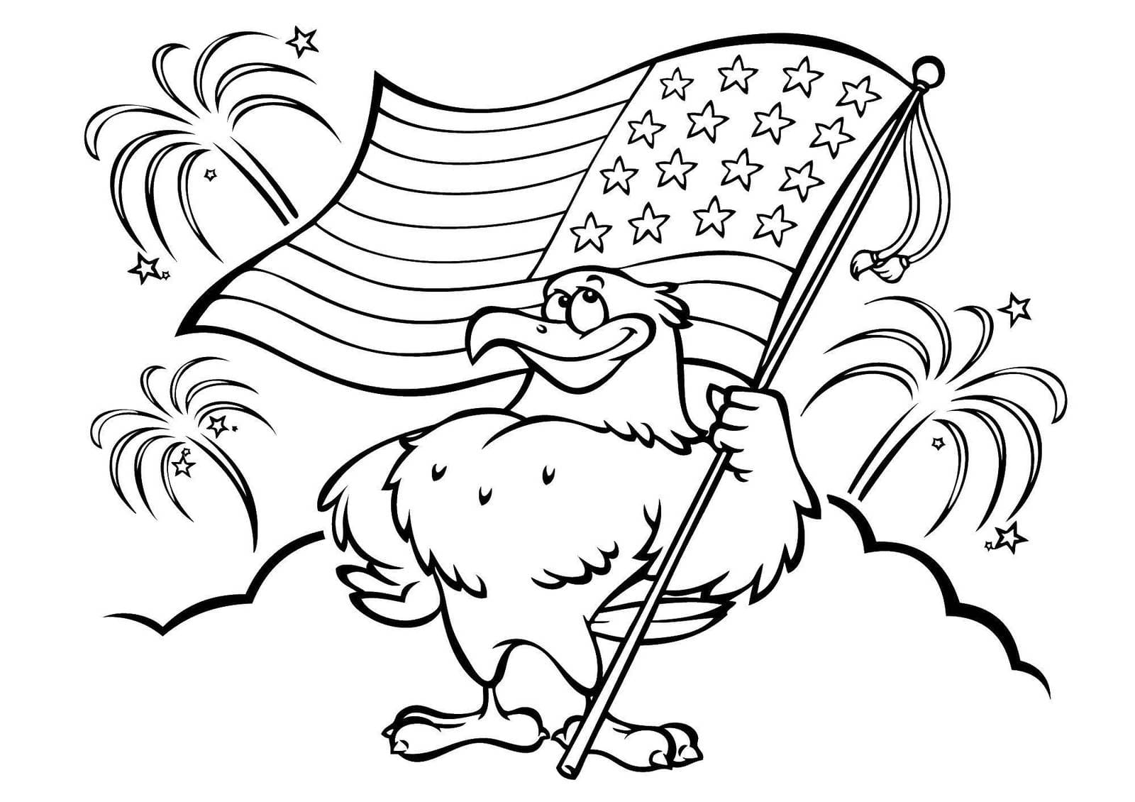 Download American Flag Coloring Pages. You can print on the site ...