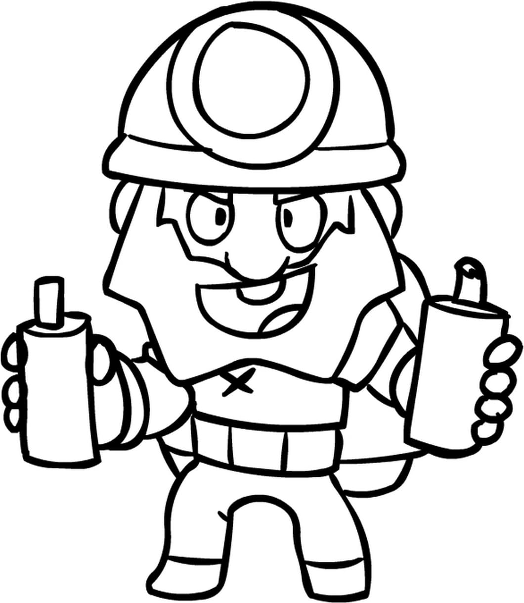 Dibujos De Brawl Stars Para Colorear Imprimir En L nea Gratis 50 Im genes