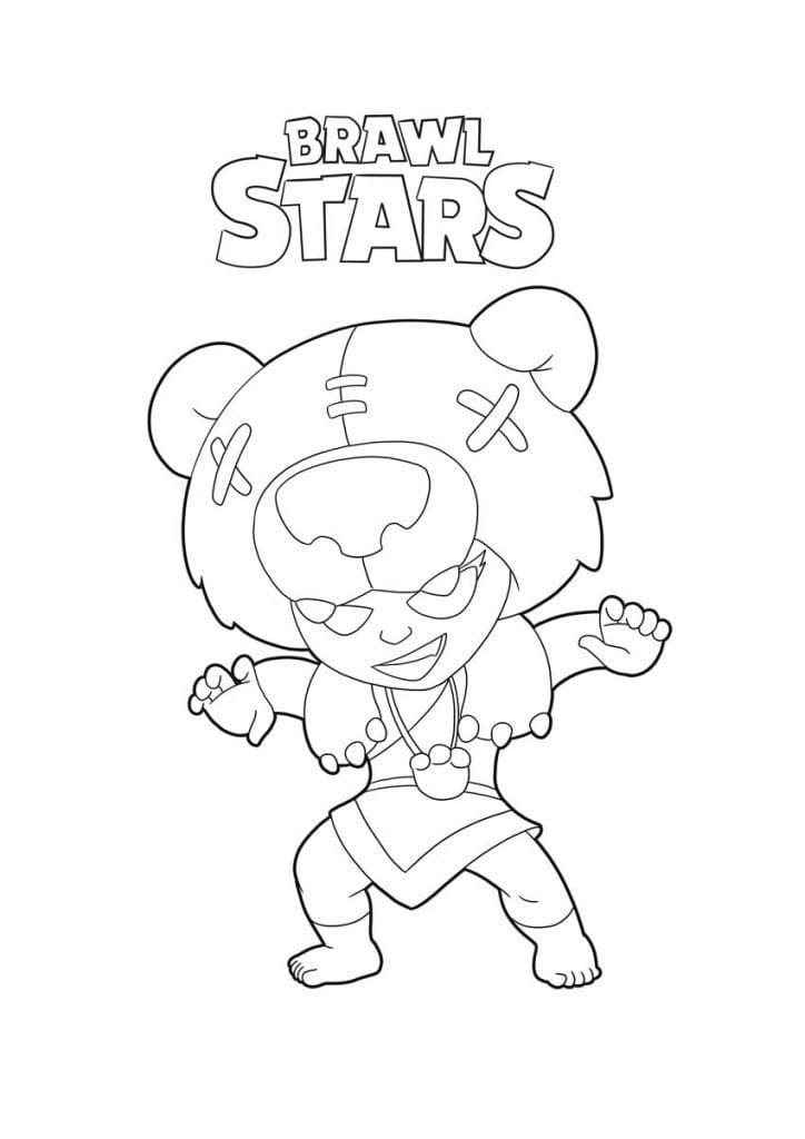 Brawl Stars Coloring Pages. Print Them for Free!