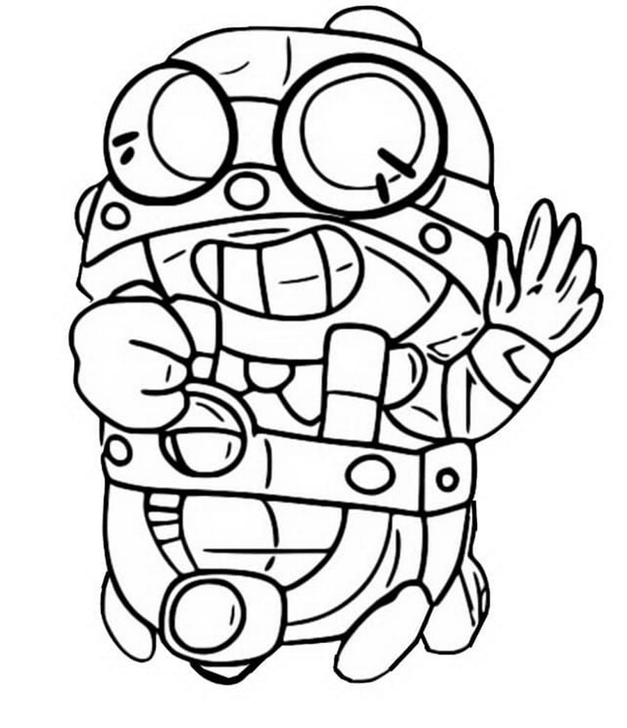 Brawl Stars Coloring Pages 50 Pictures Free Printable - brawl stars game worksheet