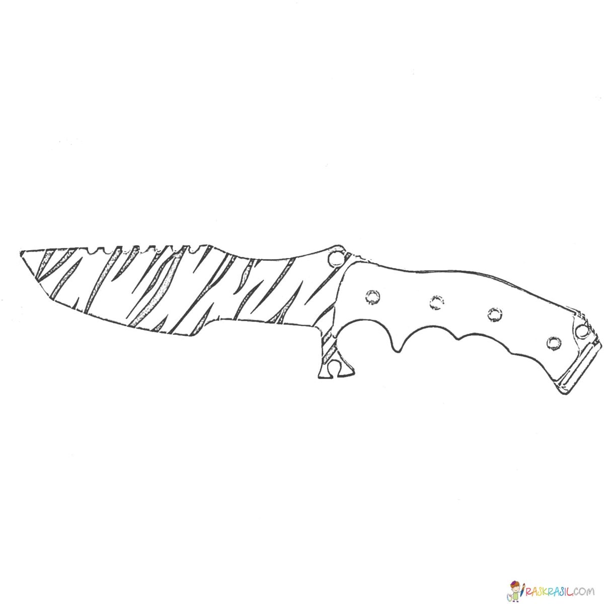 Desenhos para colorir CS GO. Imprima as melhores imagens do jogo
