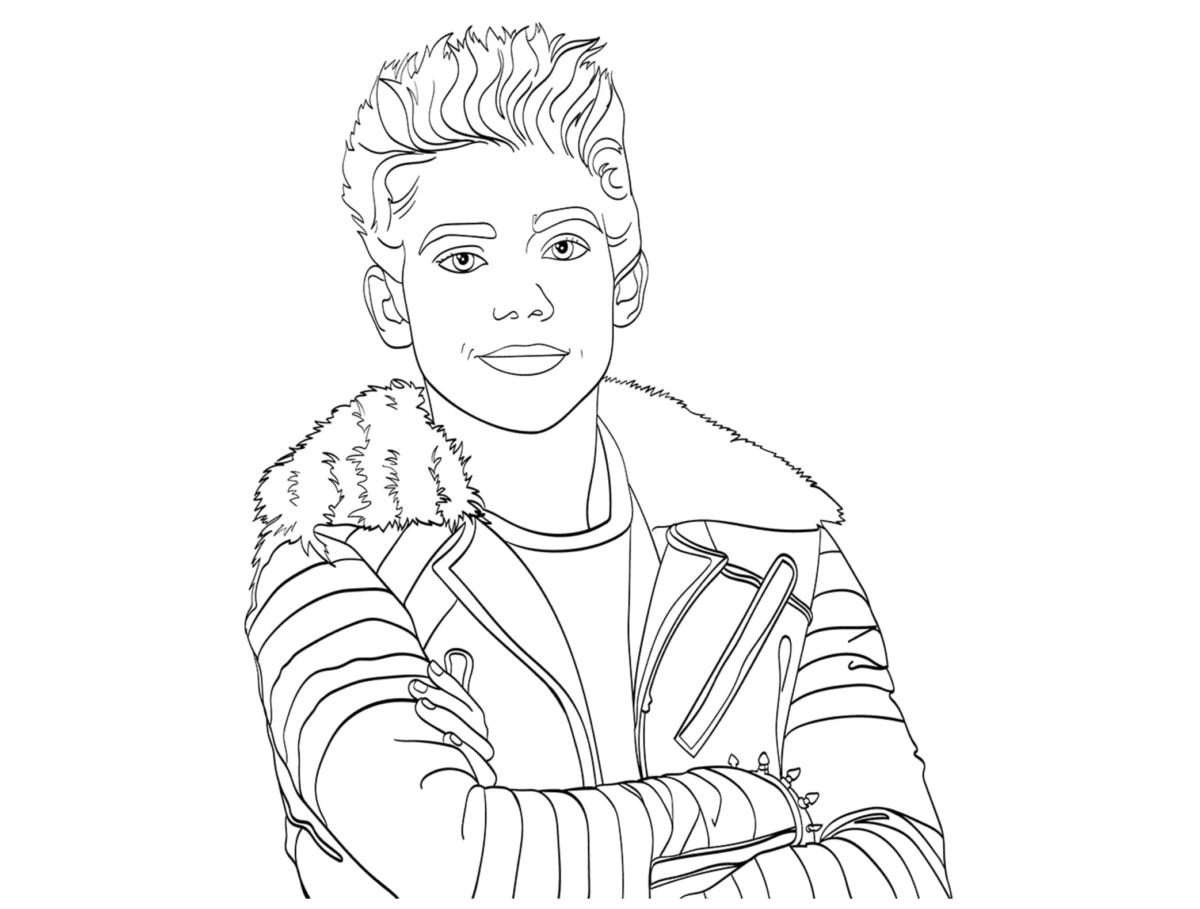 Descendants Coloring Pages