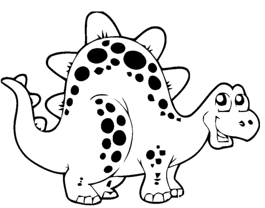 Coloriage Dinosaure à imprimer