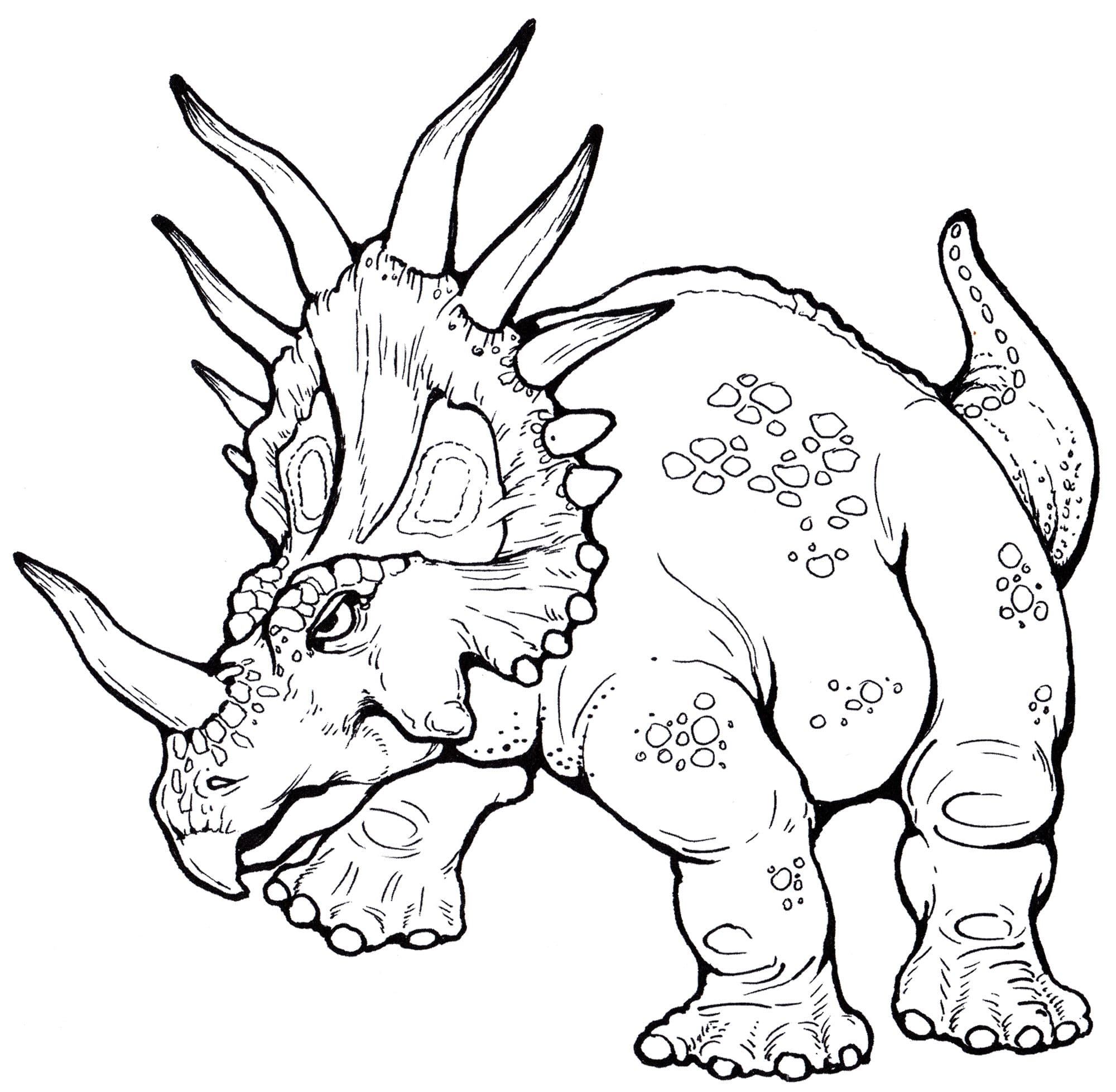 Dinosaurs Coloring Pages | 100 Pictures Free Printable