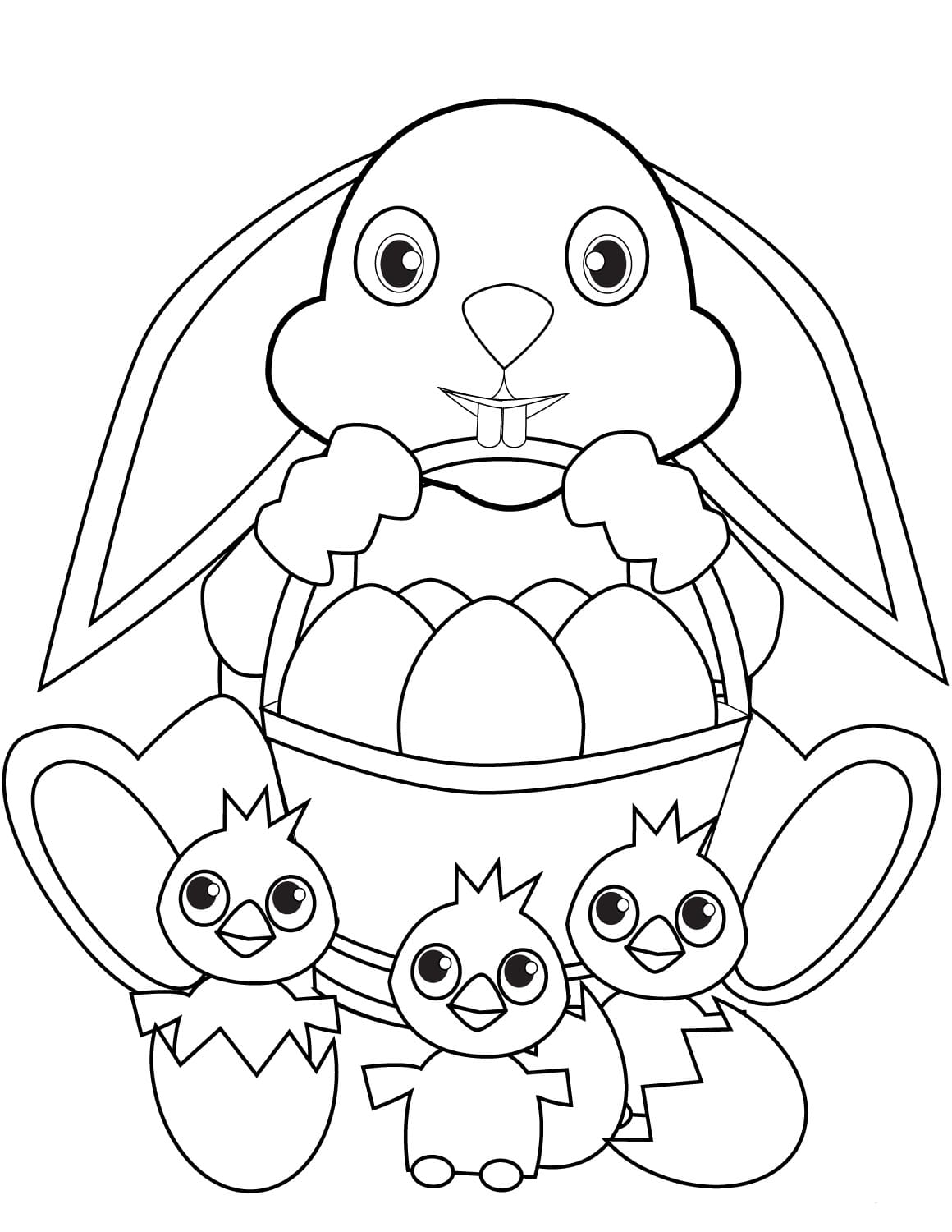 Easter Coloring Pages | 70 images Free Printable