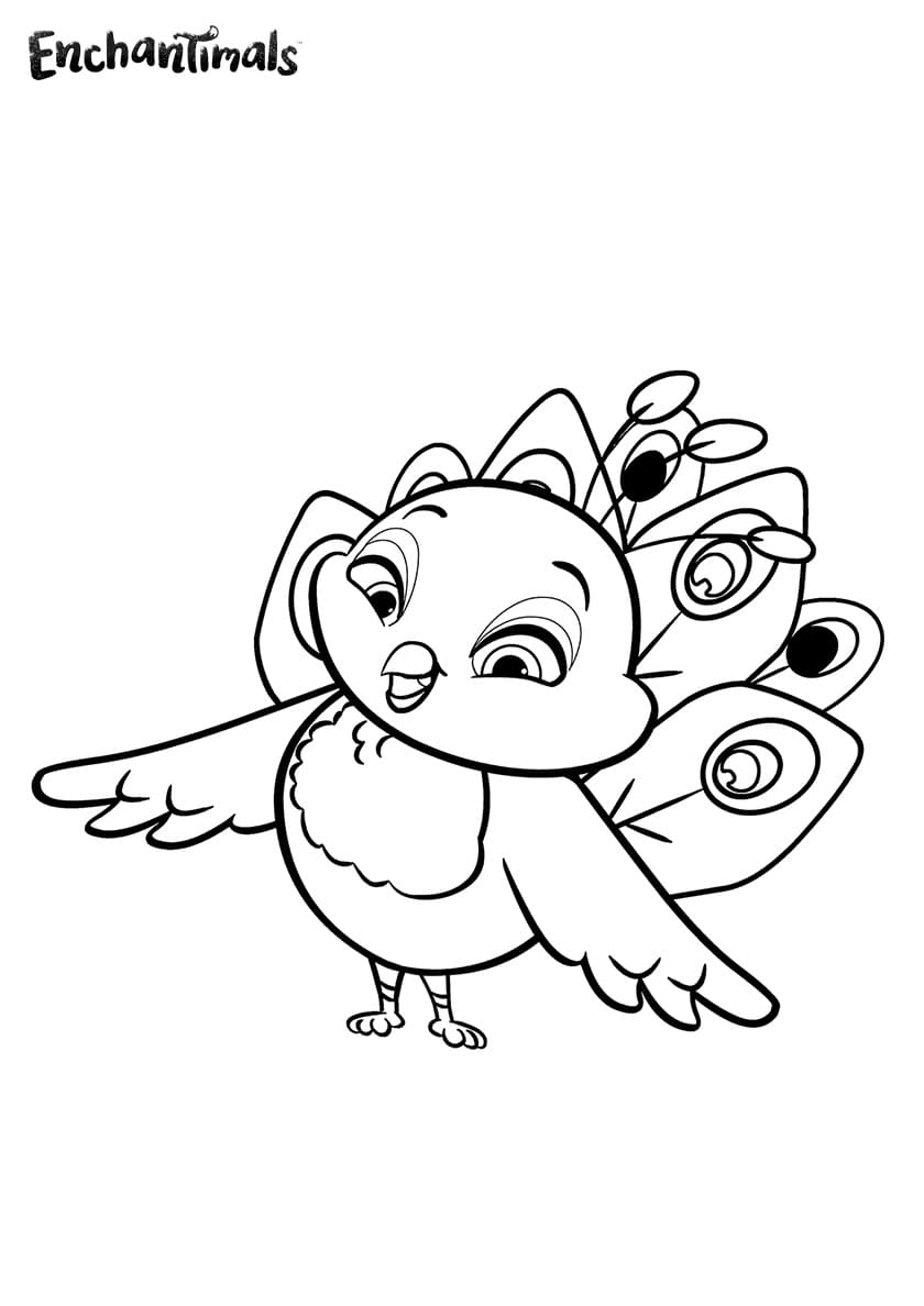 Enchantimals Coloring Pages. 70 Pictures. Print for Free