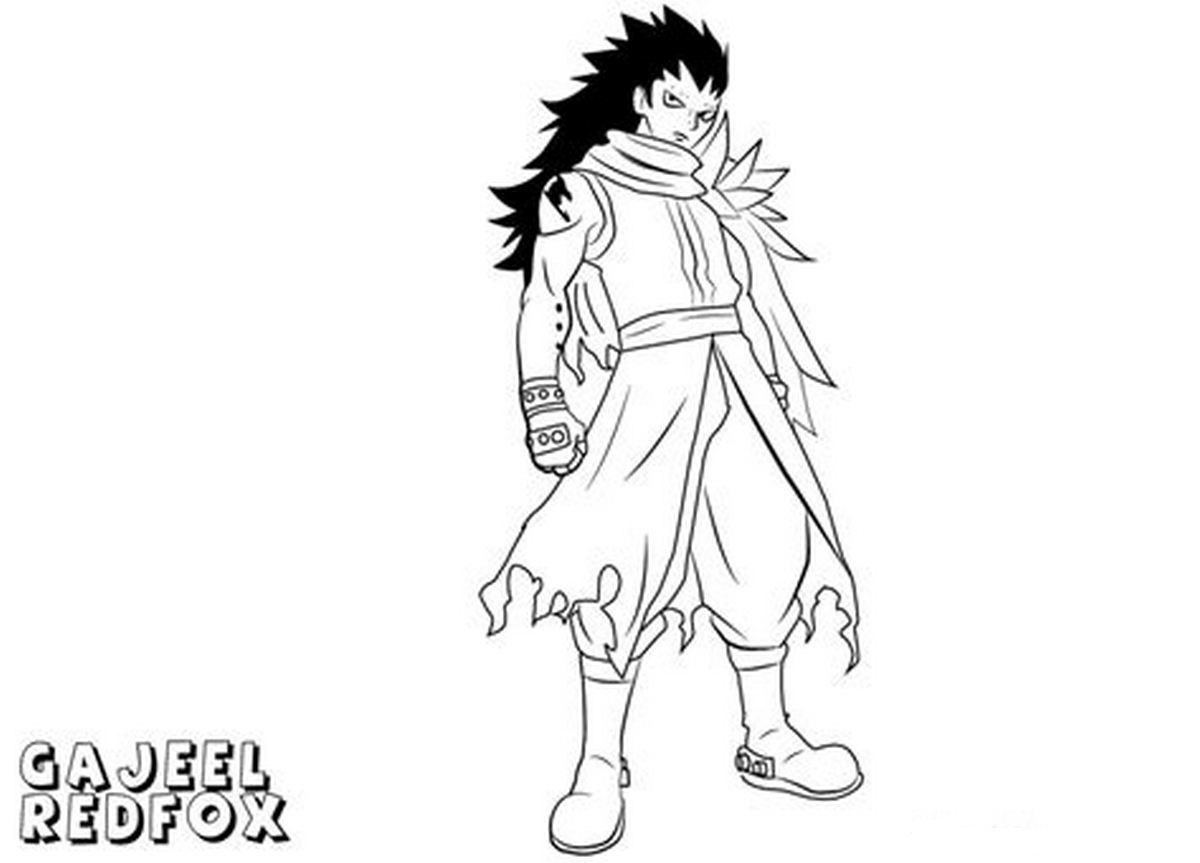 Dibujos para colorear de Fairy Tail. Imprimir personajes de anime gratis