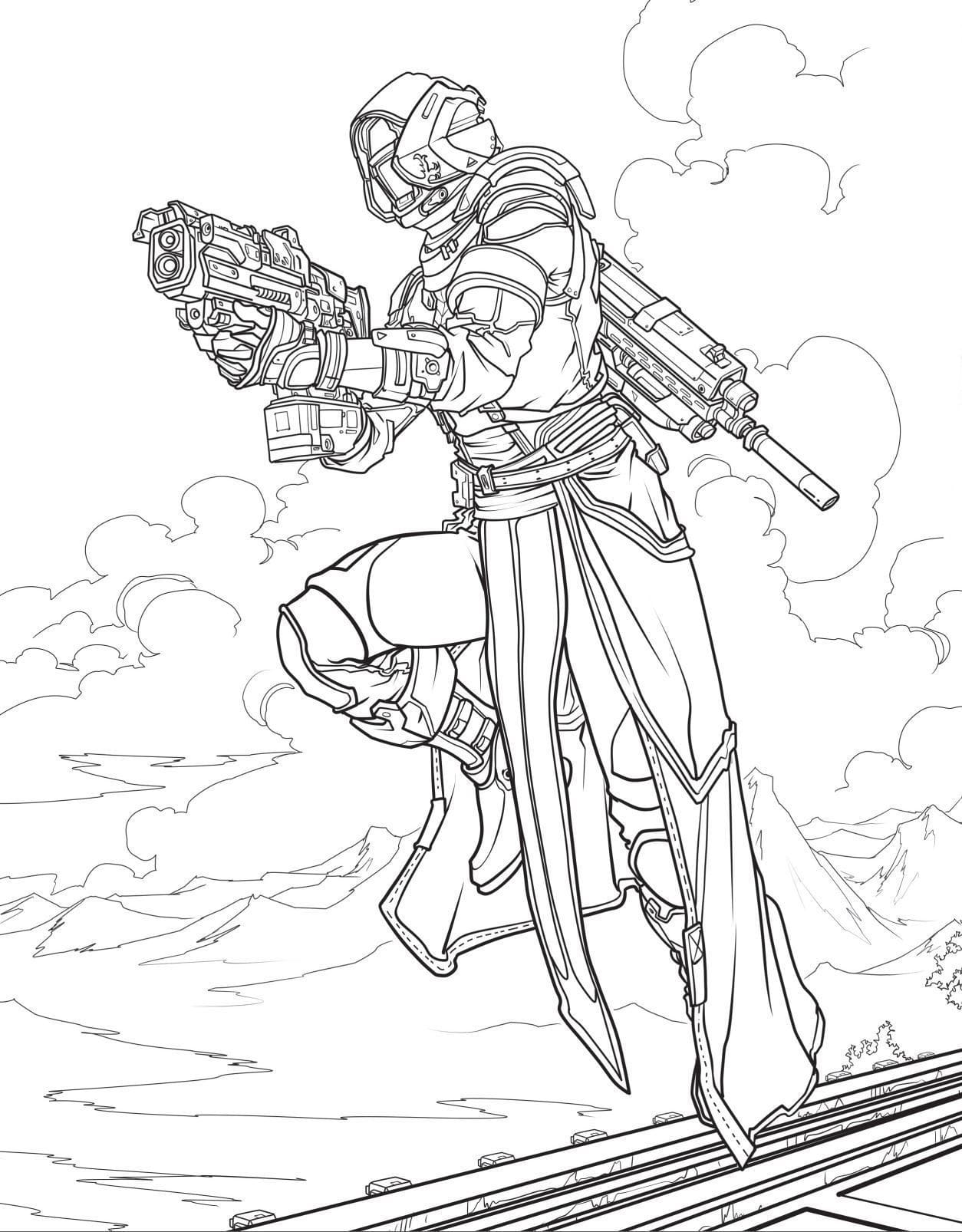 Coloriage A Imprimer Chevalier Noir Fortnite  OHBQ.INFO  Meilleurs