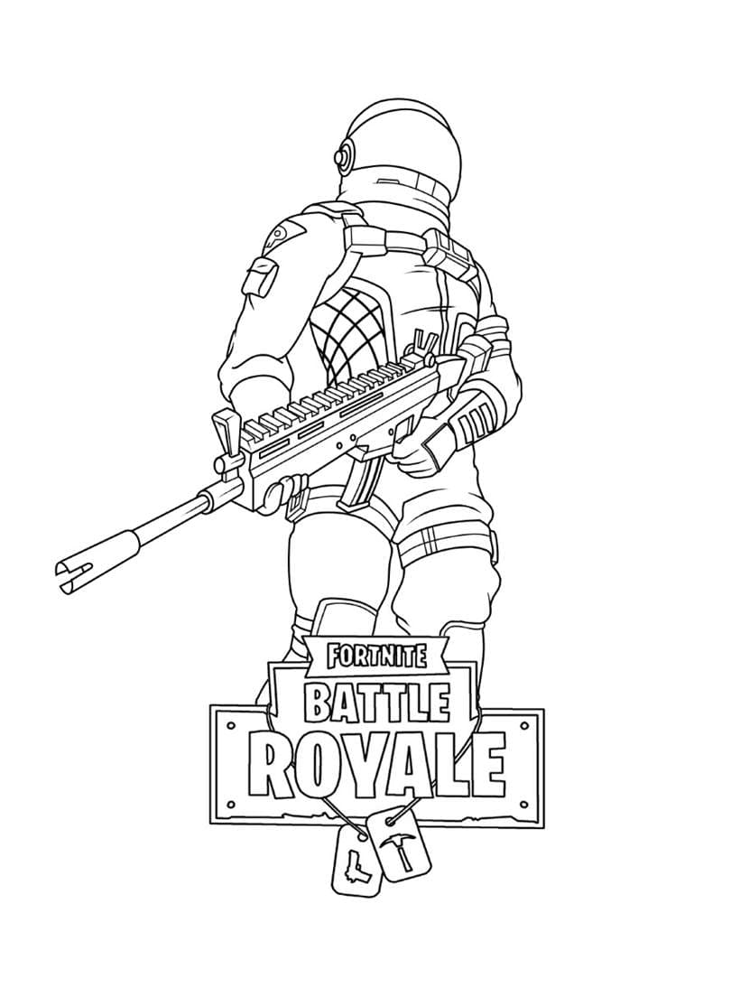 Coloriage Fortnite - 70 pages à colorier à imprimer gratuits