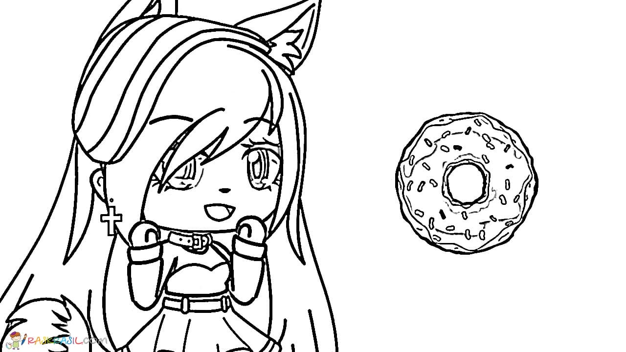 Gacha Life Coloring Pages   20 New Pictures Free Printable