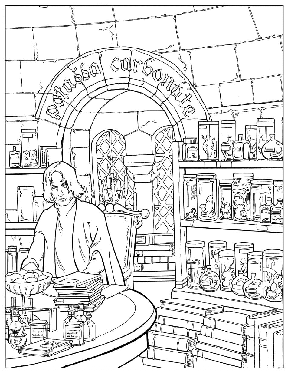 Download Harry Potter Coloring Pages. 65 Best Free Printable Pictures