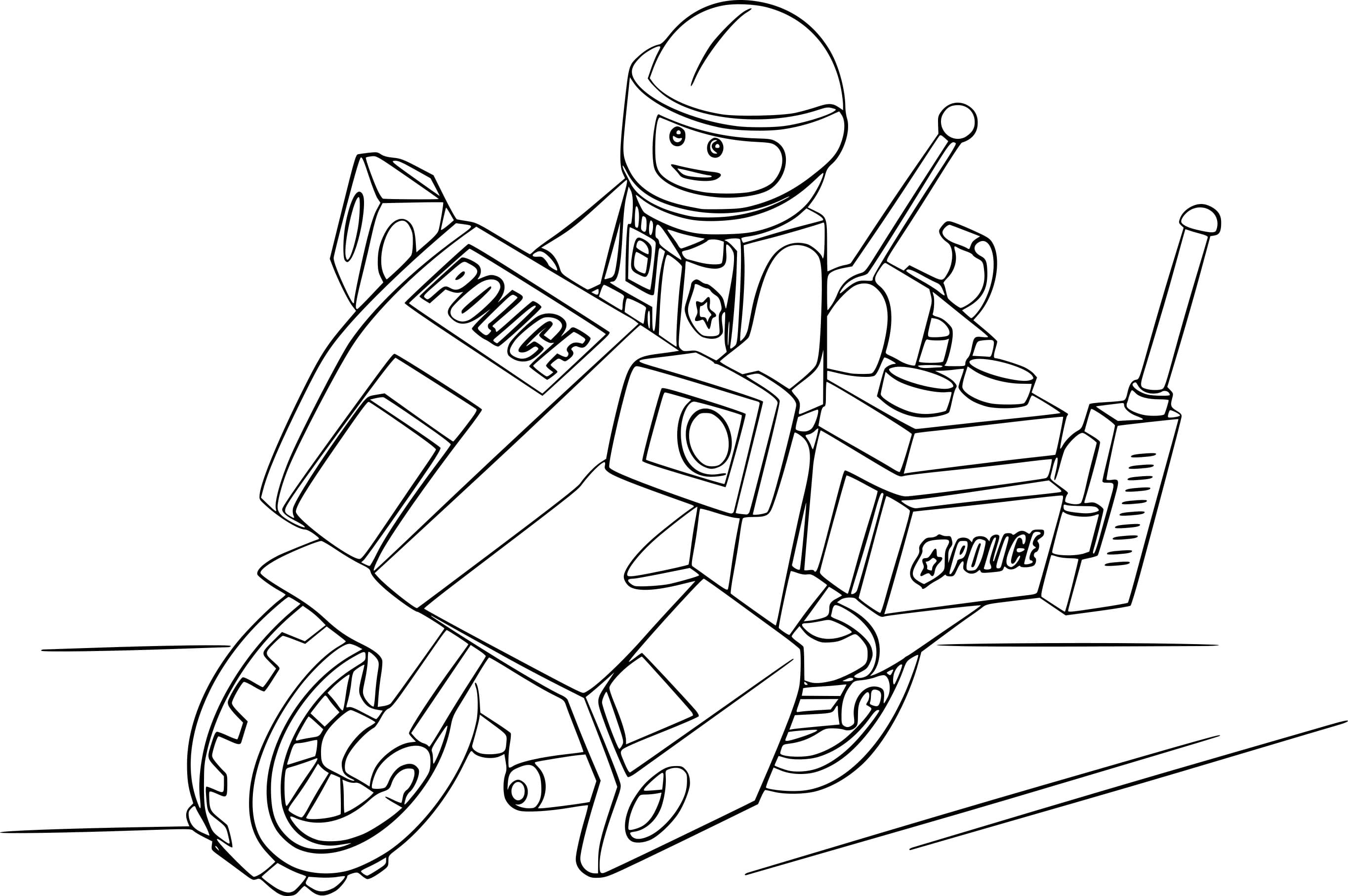 Desenhos de Lego para Colorir