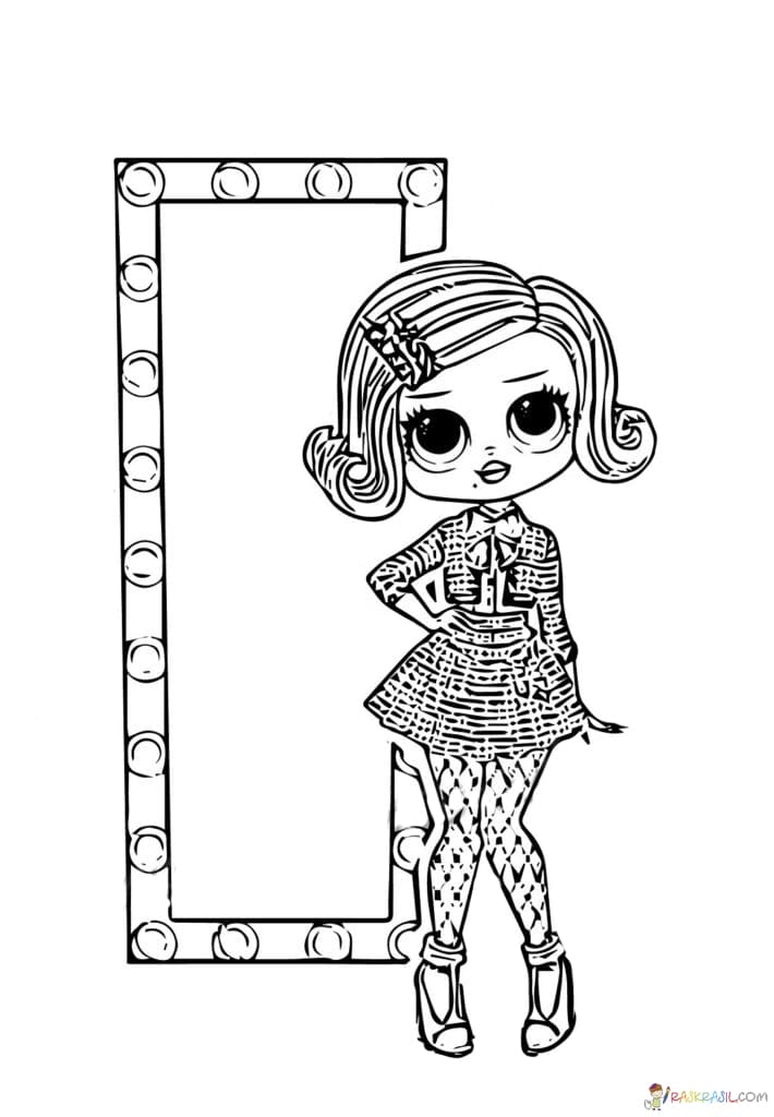 LOL OMG Coloring Pages | Free Printable New Popular Dolls