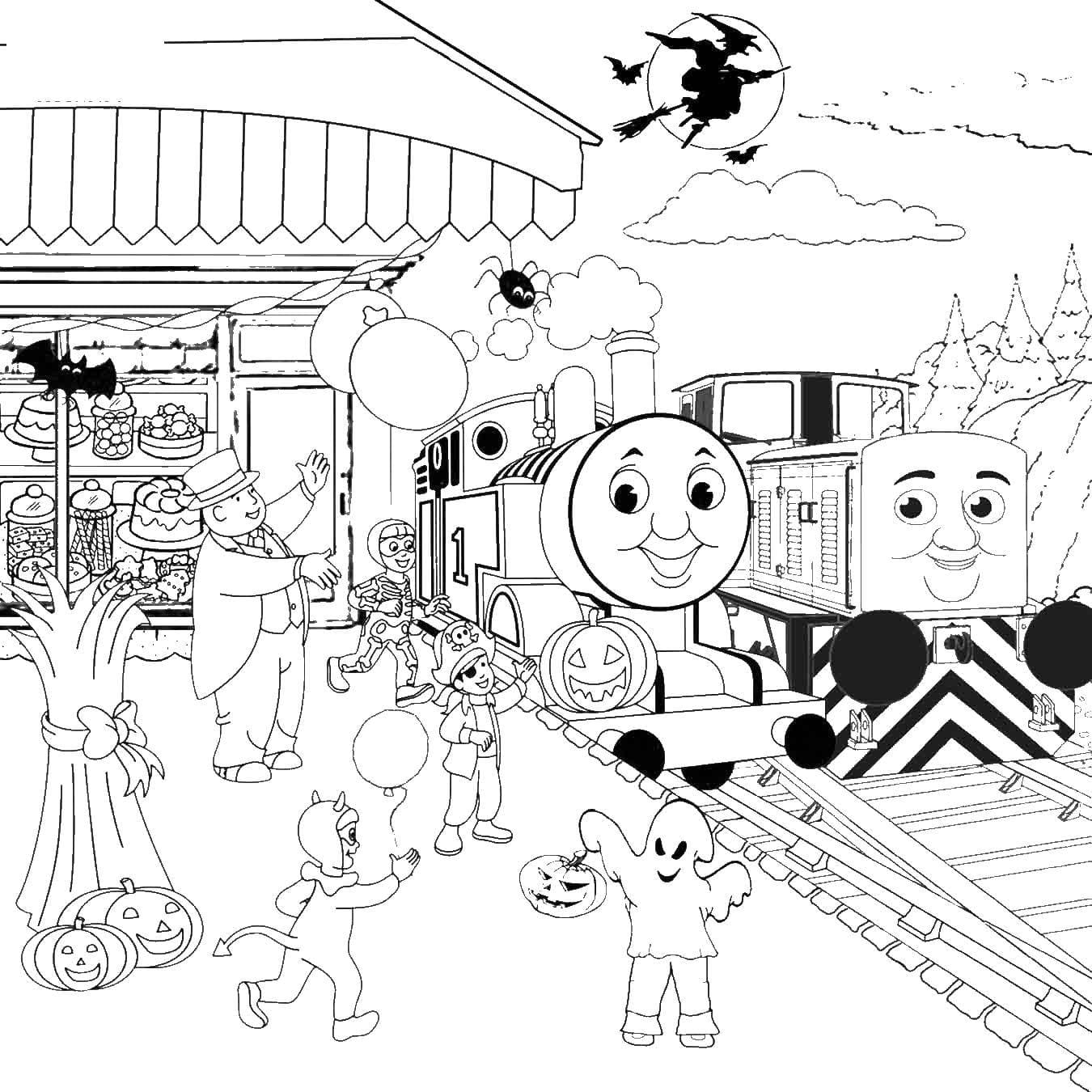 Thomas and Friends Coloring Pages | 75 images Free Printable