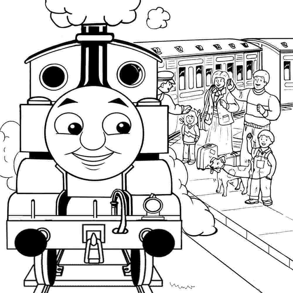 Dibujos de Thomas y sus amigos para colorear - 75 imágenes gratis