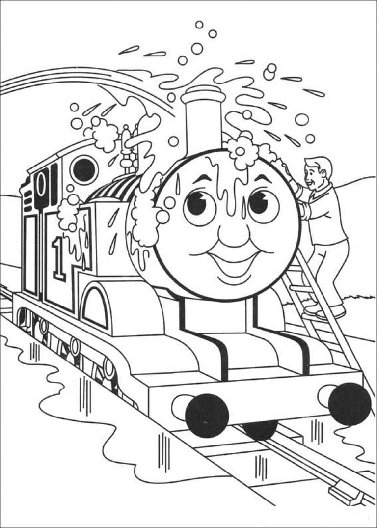 Dibujos de Thomas y sus amigos para colorear - 75 imágenes gratis