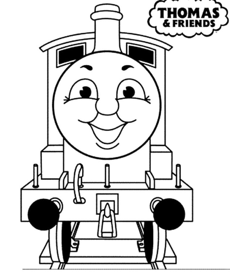Desenhos do Thomas e seus amigos para colorir - 75 imagens grátis