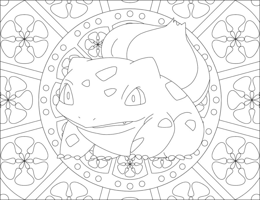 Pokemon Mandala Coloring Pages
