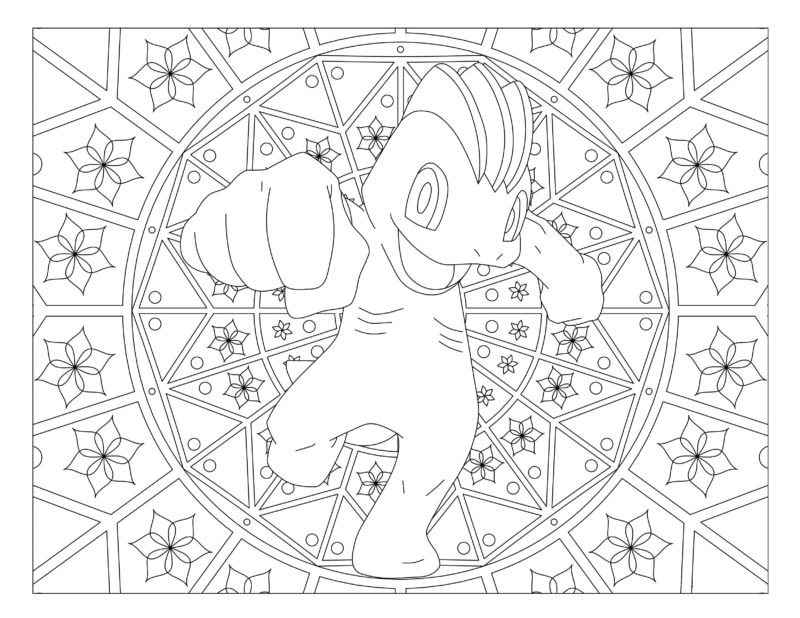 Coloring Pages Mandala Pokemon. Print for free, over 80 images