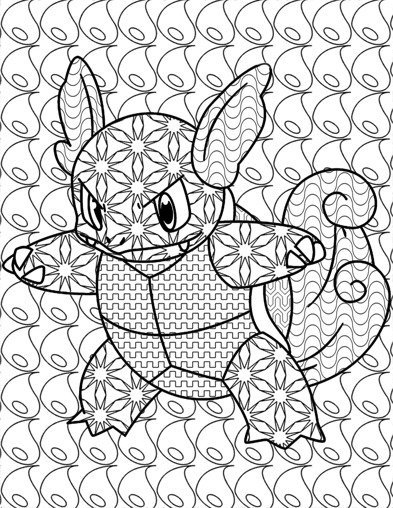 Coloring Pages Mandala Pokemon Print For Free Over 80 Images